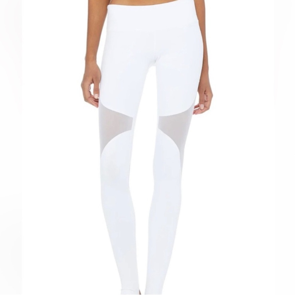ALO Yoga Coast High Waisted Mesh Leggings. Size S